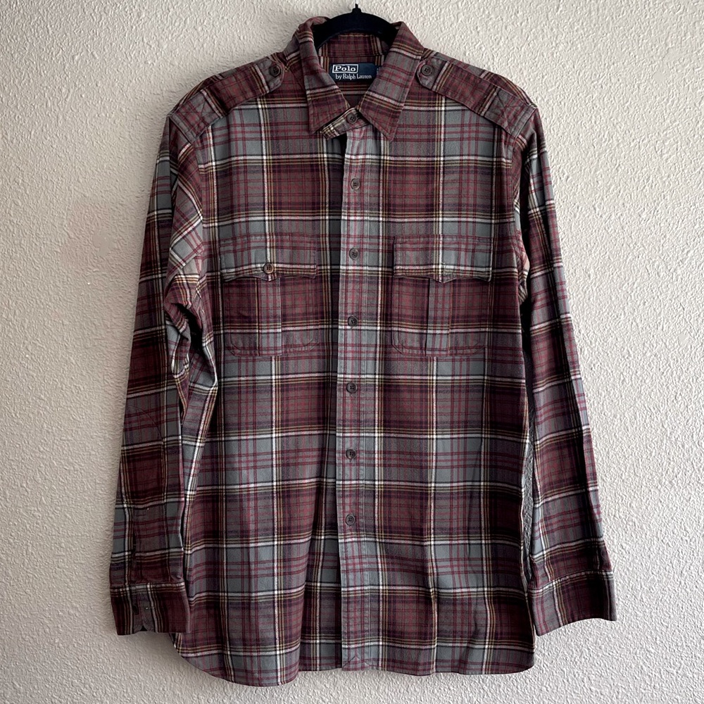 vintage ralph lauren flannel